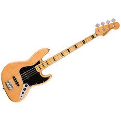 Amazon.com: Squier Classic Vibe 70s Jazz Bass, Natural, Maple